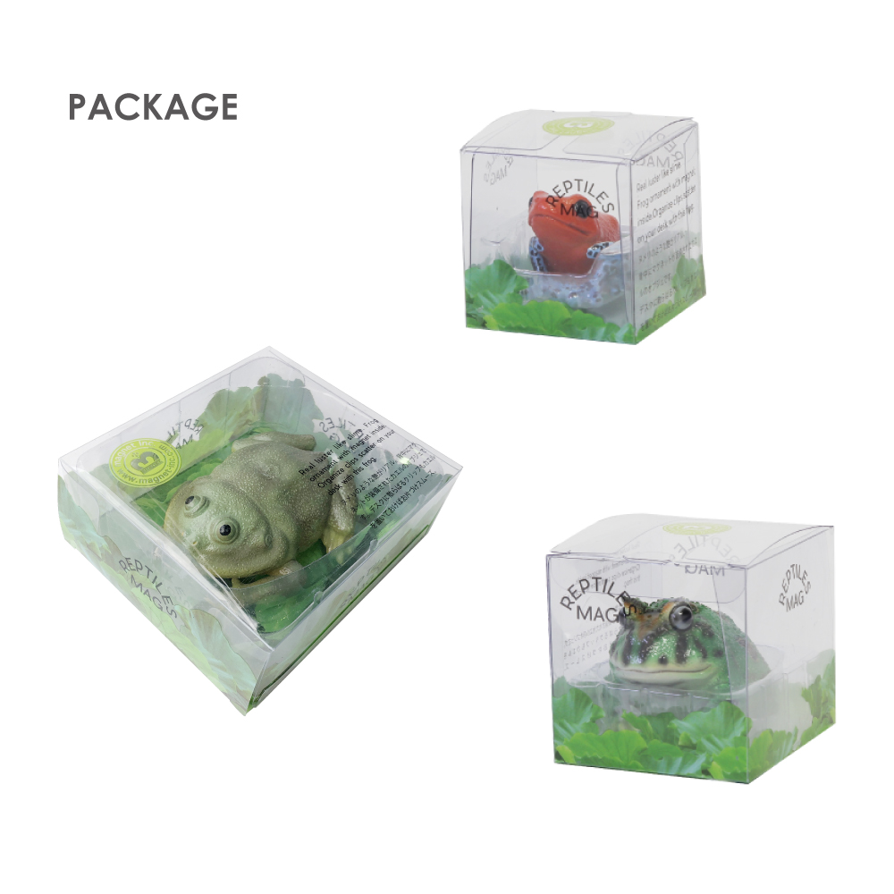 REPTILES MAG】FROG SERIES | magnet Inc.